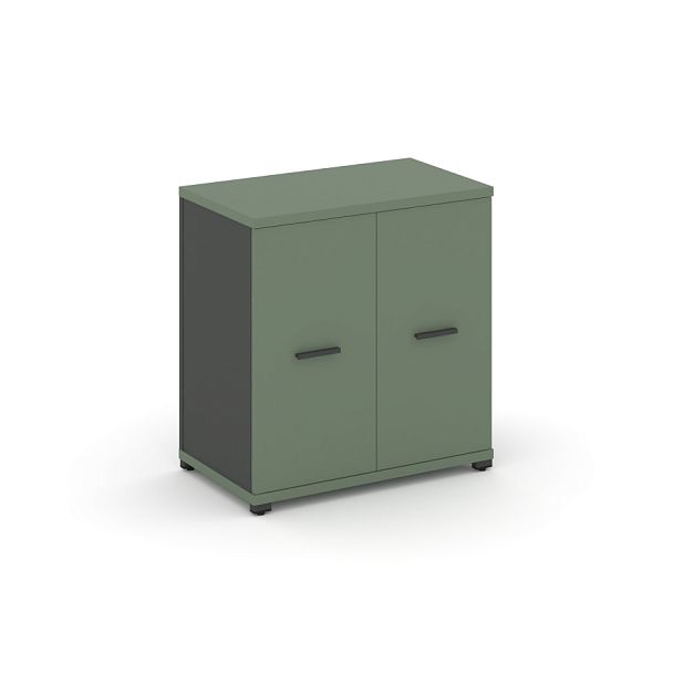 Concept Распаш. шкаф опорный/приставной CN.SOPR-001 W Кобо/Антрацит/Металл Антрацит 720*420*750 - Вид 1