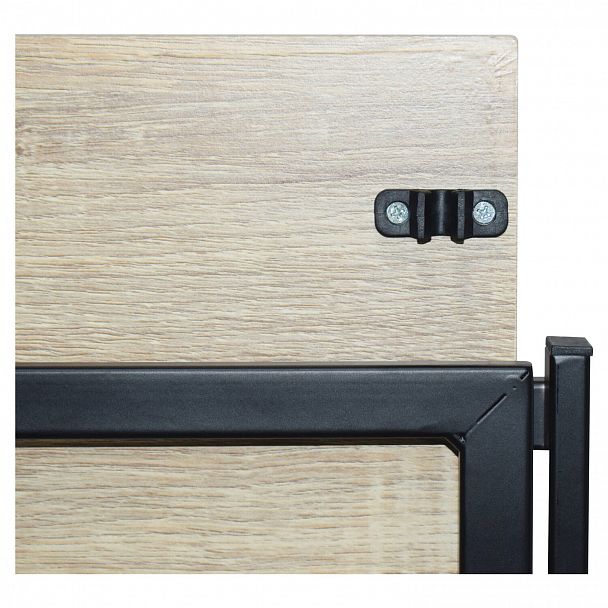 Стеллаж на металлокаркасе BRABIX "LOFT SH-001", 600х300х1250 мм, складной, цвет дуб натуральный, 641230 - Вид 9