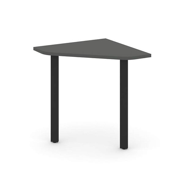Стайл Проджект Угловой элемент стола SN-6.USP-001 Антрацит/Металл Черный 600*600*750 - Вид 1
