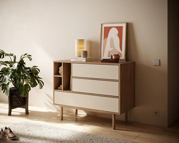 Комод с тремя ящиками Alice арт ALC01 - Вид 3