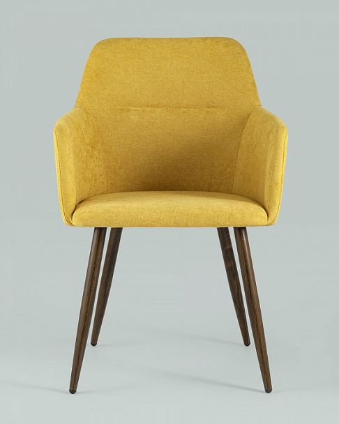 Кресло Кинг желтое - Вид 3