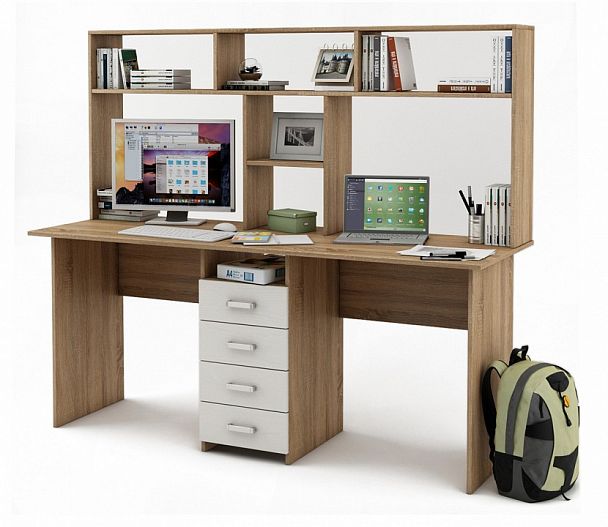 Стол компьютерный Лайт-11 СН - Вид 1