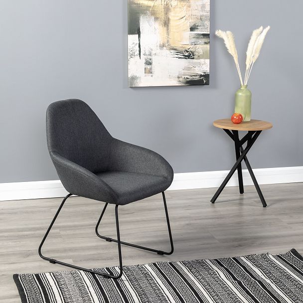 Кресло Kent тёмно-серый/Линк - Вид 9