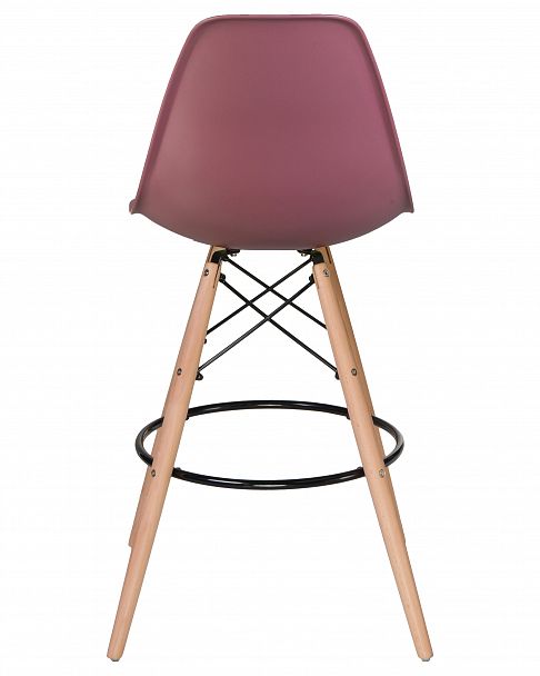 Стул барный DOBRIN DSW BAR (ножки светлый бук, цвет пыльная роза (NX-P-11)) - Вид 5