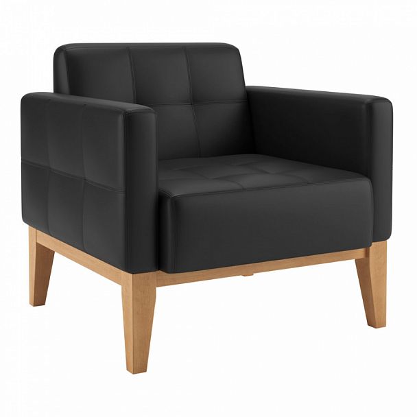 Кресло Totton 77x77x82 чёрный - Вид 1