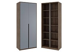 Шкаф для бумаг Artwood 90x45x221,6 орех дижон - Фото предпросмотра