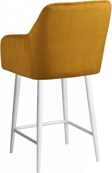 Комплект полубарных поворотных кресел Барли К, Confetti chai tea/белый, 3 шт. - Вид 6