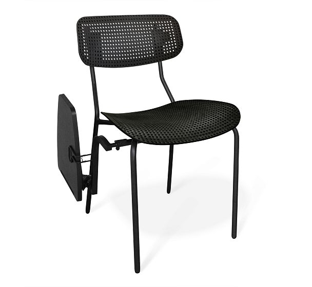 Стул Sheffilton SHT-S85М-RD с пюпитром черный/черный муар - Вид 3