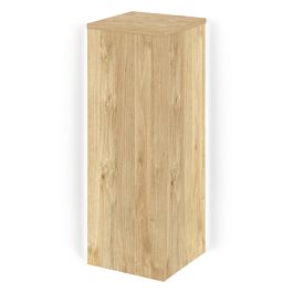 Onix Колонна угловая внешняя с подсветкой левая О.R-KU.VNE.S (L) Тиквуд темный 432*432*1175 - Фото предпросмотра