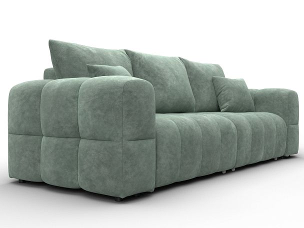 Диван прямой Лига-110 НПБ Велюр зеленый - Вид 3