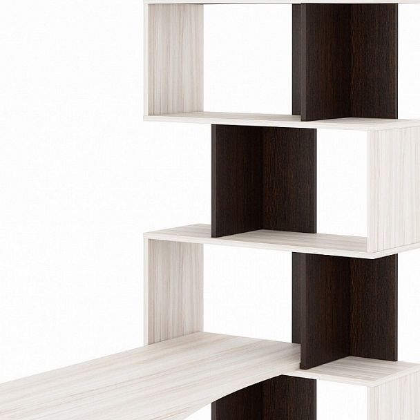 Стол компьютерный Домино СЛ-5СТ-2 Венге/Карамель - Вид 5