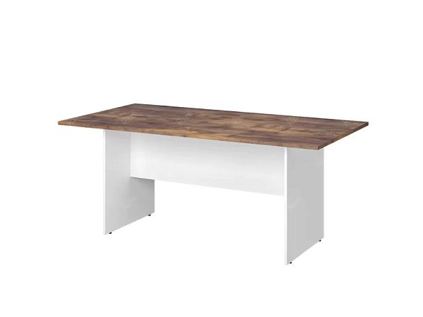 TANDEM RTD004-180-SH Конференц-стол прямоугольный ун-й 1800х900х750 Таксония шоколадная/Белый - Вид 1