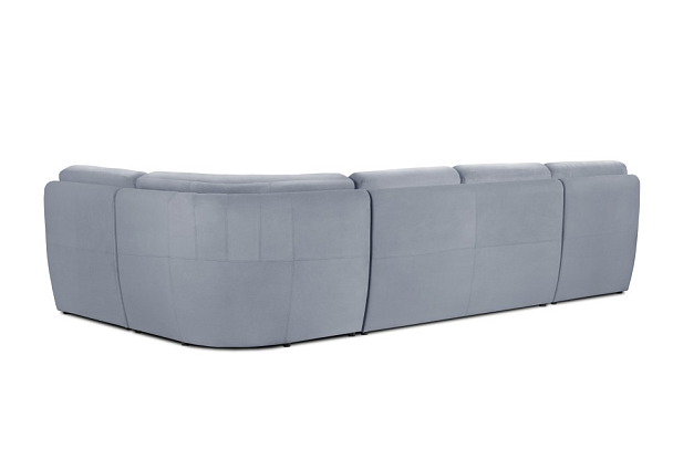 Диван «Борнео» П-образный серый - Вид 9