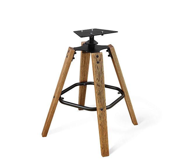 Стул барный Sheffilton SHT-ST35/S93 латте/браш.коричневый/черный муар - Вид 11