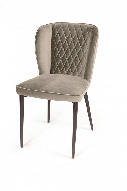 Стул Next, бархат пепельно-бежевый 25 - Вид 6