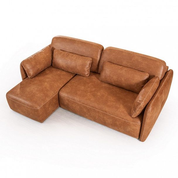 Диван "Шанхай Декор Compact" с оттоманкой - Вид 3