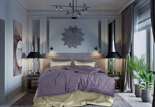 Пододеяльник полутораспальный Satin Luxe - Вид 7