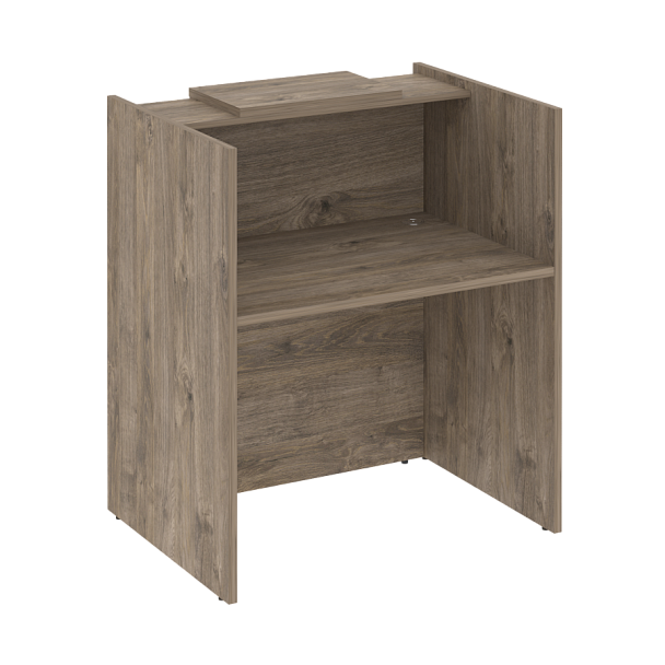 Ресепшн "Onix" O.R-K-3 тиквуд темный/белый - Вид 1