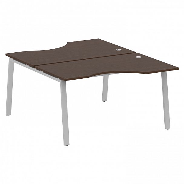 Рабочая станция "Metal System" БА.РАС-СА-2.2 венге/серый - Вид 1