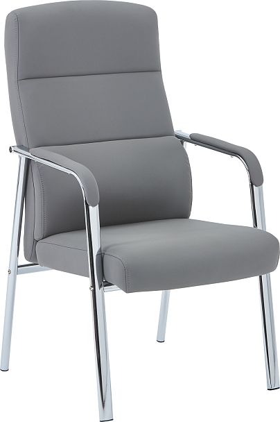 Кресло Everprof City Экокожа Серый - Вид 1