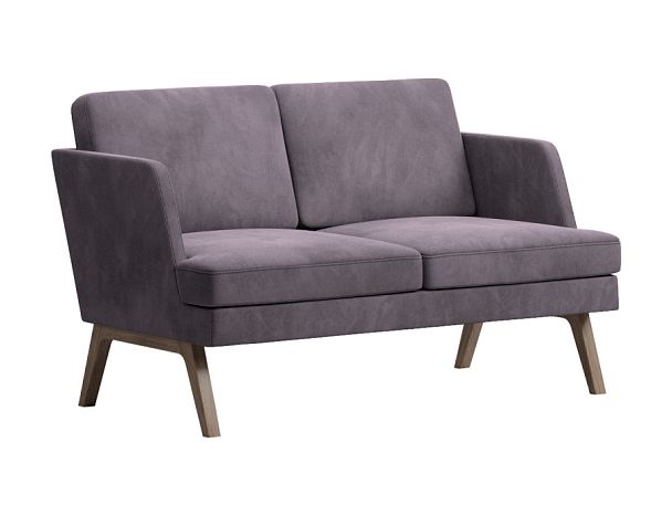 Диван Everprof Marko двухместный Ткань Коричневый Темное дерево - Вид 1