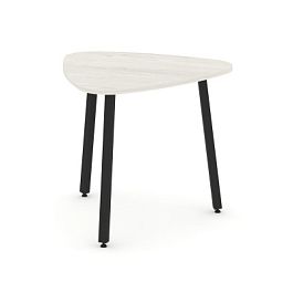 Стайл Проджект Стол переговорный SN-4.SPRG-70.3 Дуб Наварра/Металл Черный 900*900*750 - Фото предпросмотра