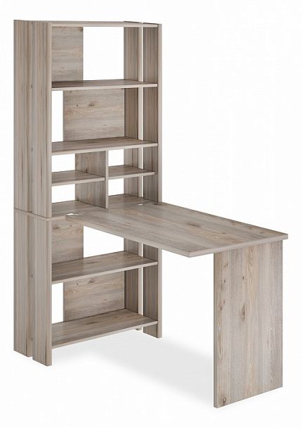 Стол компьютерный Домино Лайт СТЛ-ОВХ+С100Прям без тумбы Нельсон - Вид 1