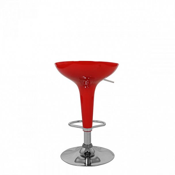 Стул барный "Бомба" QS-D-18 красный - Вид 4