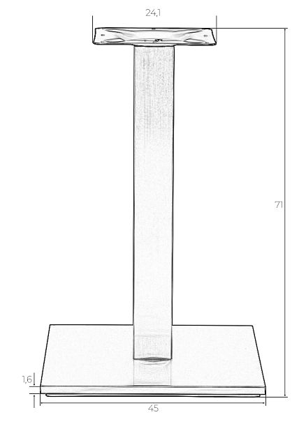 Подстолье обеденное DOBRIN DEBRA - Вид 5