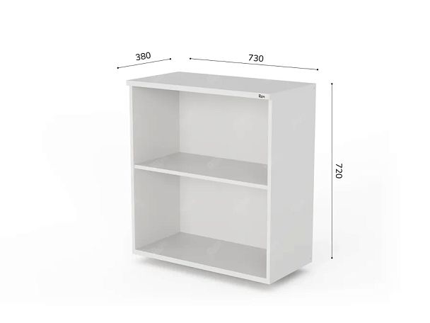 UNITY РА-01 БЕЛЫЙ Антресоль открытая Прямой 730x380x720 - Вид 4