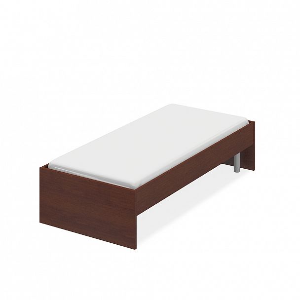 Кровать ПК-ДН-КВ94Х203/СМ-В4-34 миланский орех темный - Вид 1