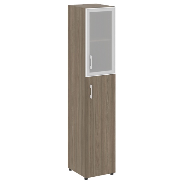 Yalta Шкаф узкий LT.SU-1.7 R (R) Вяз 400*450*1987 - Вид 1