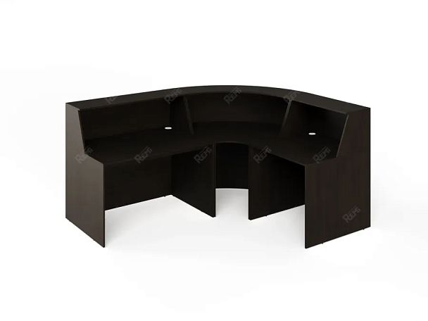 ЛАЙТ / LIGHT RLG070 Угловой ресепшн 220x180x115 Венге - Вид 2