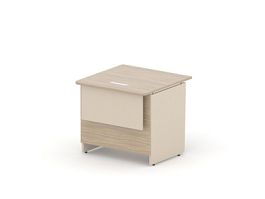 RAC123-8x8 ACCORD Стойка прямая низкая 800х800х732 Сосна Аланд/Кашемир - Фото предпросмотра