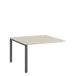 Удлинитель стола для переговоров Tess 120x123,6x75 дуб шамони светлый - Фото предпросмотра