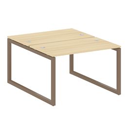 Metal System Quattro Р. ст. на О-образном м/к 50БО.РАС-СП-2.2 Акация/Мокко металл 1200*1475*750 - Фото предпросмотра