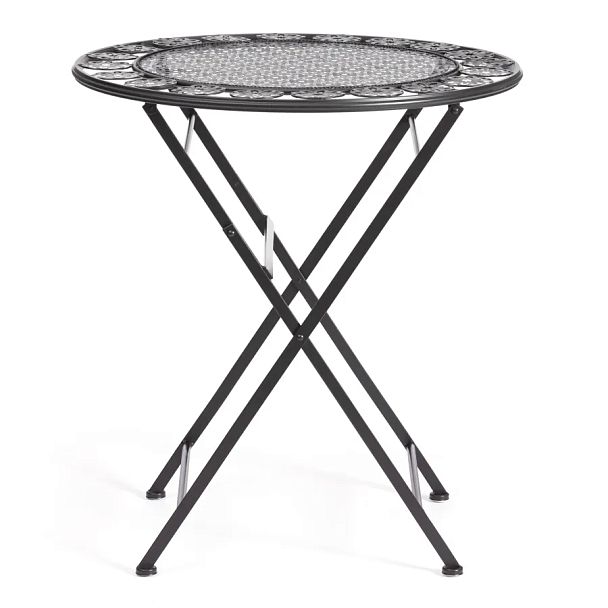Стол Патио/Patio (PL08-11139), стальной сплав, черный - Вид 2