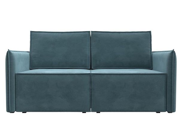 Диван прямой Либерти мини Велюр бирюзовый - Вид 2