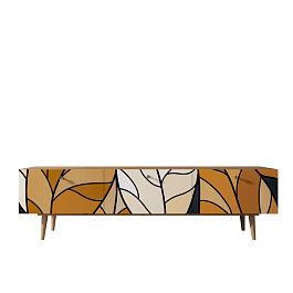 Комод Berber с ящиками низкий под TV принт 08 арт BB19/Print_08 - Фото предпросмотра