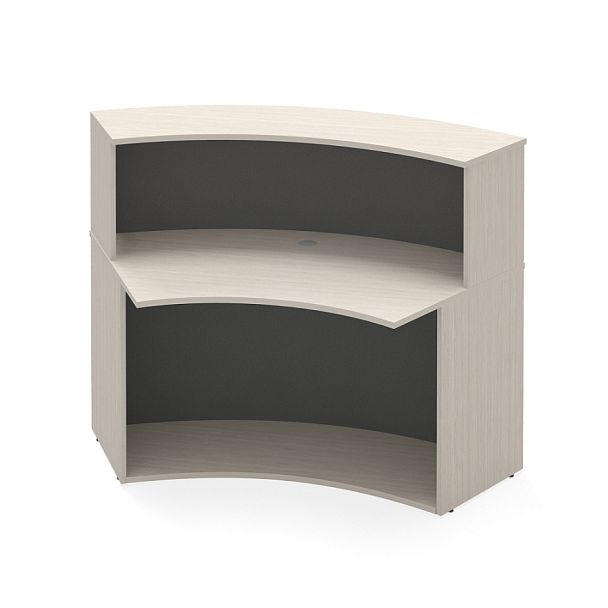 Стойка-ресепшн "Тандем"  ПК-УНФО-СКР150х81-В1-909 дуб альпийский - Вид 1