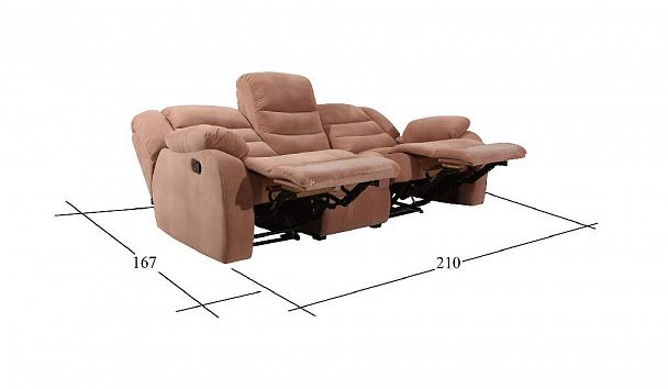 Диван "Ридберг 3" Реклайнер - Вид 8