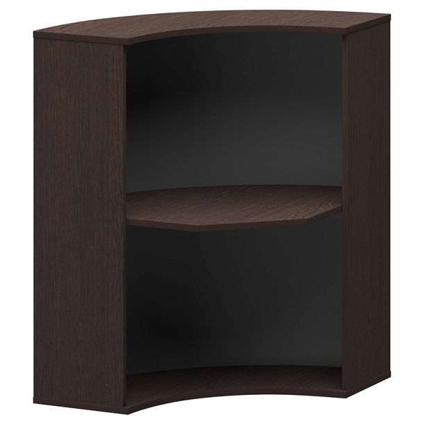 Стойка угловая А-550 Дуб венге 900x900x1220 Ресепшен - Вид 1