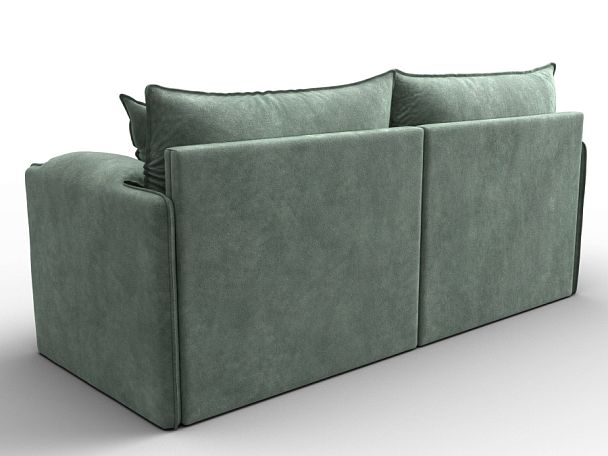 Диван прямой модульный Лига-106 Велюр зеленый - Вид 5