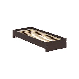 Кровать без изголовья MBW 208 Венге Магия 844х2044х300 MUAR - Фото предпросмотра
