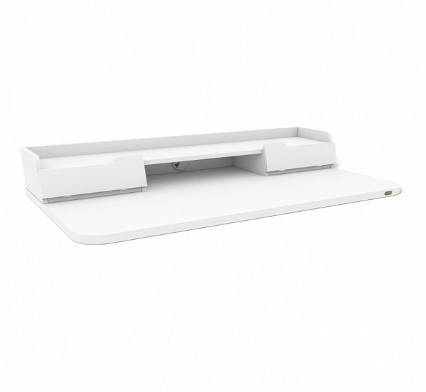 Столешница с ящиками Sheffilton SHT-TT31 120/65 ЛДСП белый шагрень - Вид 1