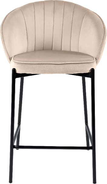 Комплект полубарных стульев Миэль кремовый/черный, 4 шт. - Вид 2