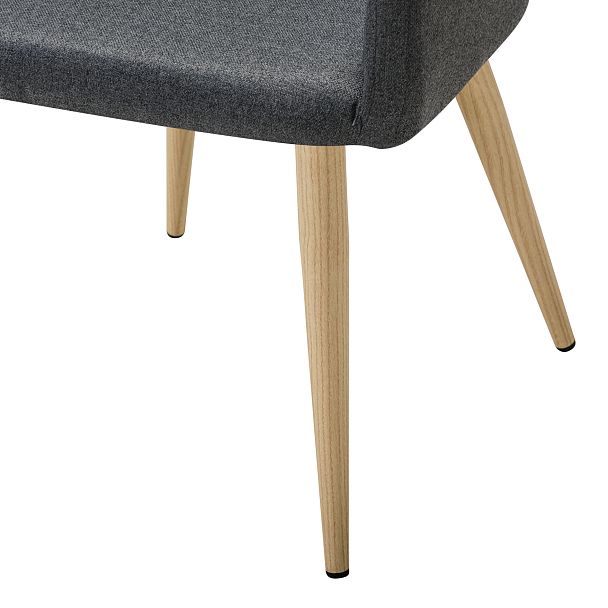 Кресло Oscar тёмно-серый/нат.дуб - Вид 7