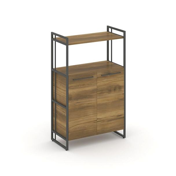 Rift Шкаф 3 ниши широкий RF.SS-32 Сандал Янтарный/Металл Антрацит 798*396*1286 - Вид 1