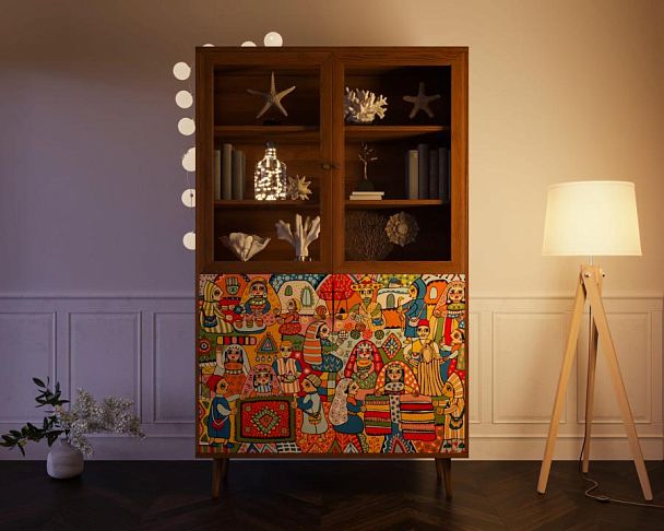 Буфет Berber принт 1 арт BB07/Print_01 - Вид 2