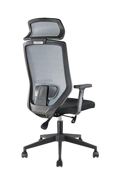 Кресло Бронте / Bronte A755 Luxe Серый/Черный - Вид 4